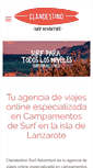Mobile Screenshot of clandestino-surf-adventure.com